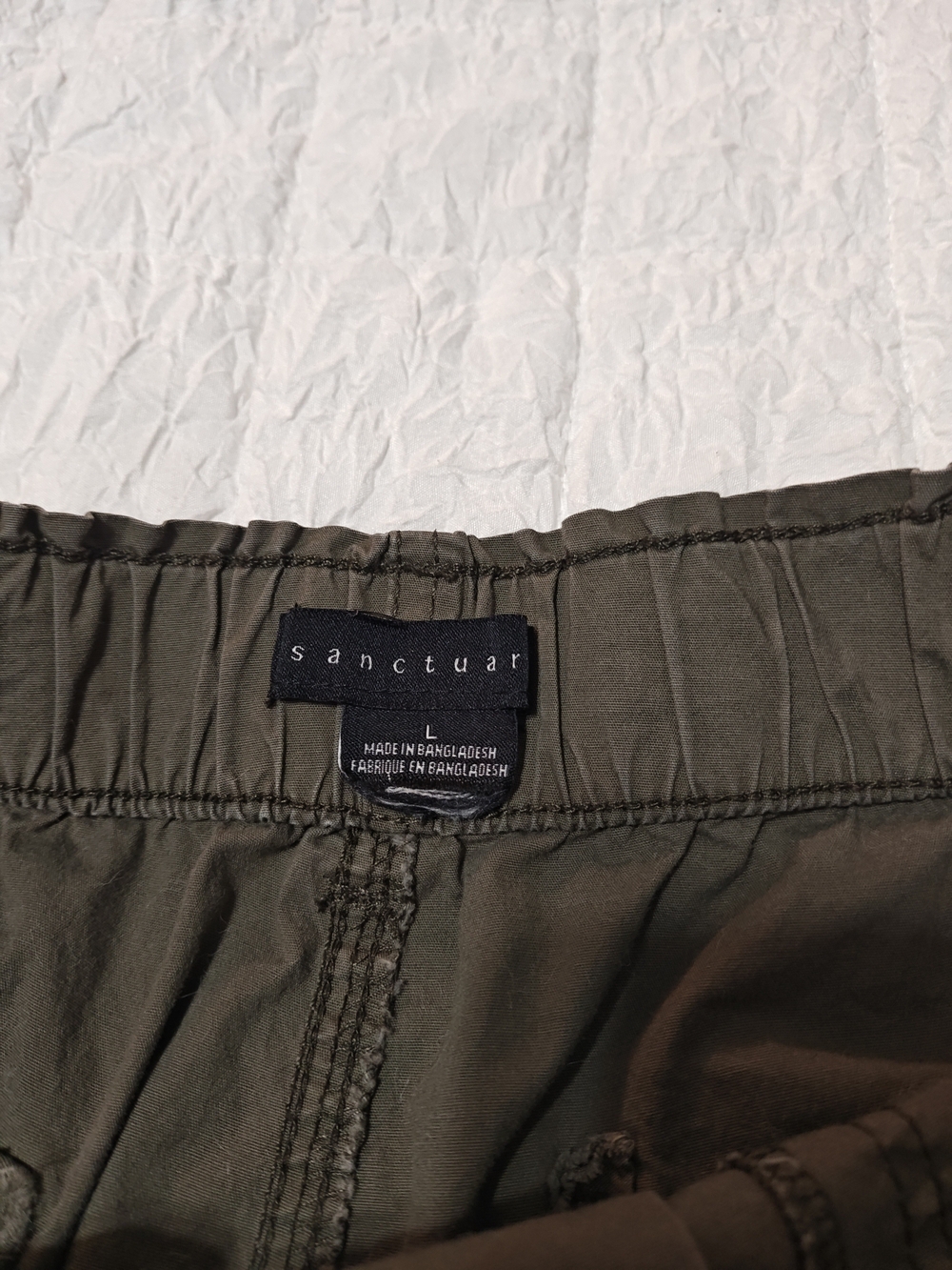 Women's Sanctuary Brand Shorts Khaki Green Size L Pre-owned Good Condition